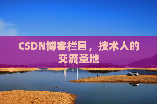 CSDN博客栏目，技术人的交流圣地